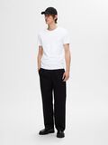Selected 3-PACK COTTON T-SHIRT, Bright White, highres - 16094475_BrightWhite_005.jpg