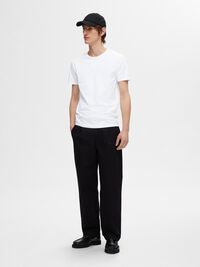 3-PACK COTTON T-SHIRT, Bright White, highres