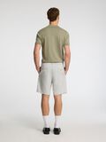 Selected CORDON DE SERRAGE SHORT, Light Grey Melange, highres - 16096750_LightGreyMelange_004.jpg