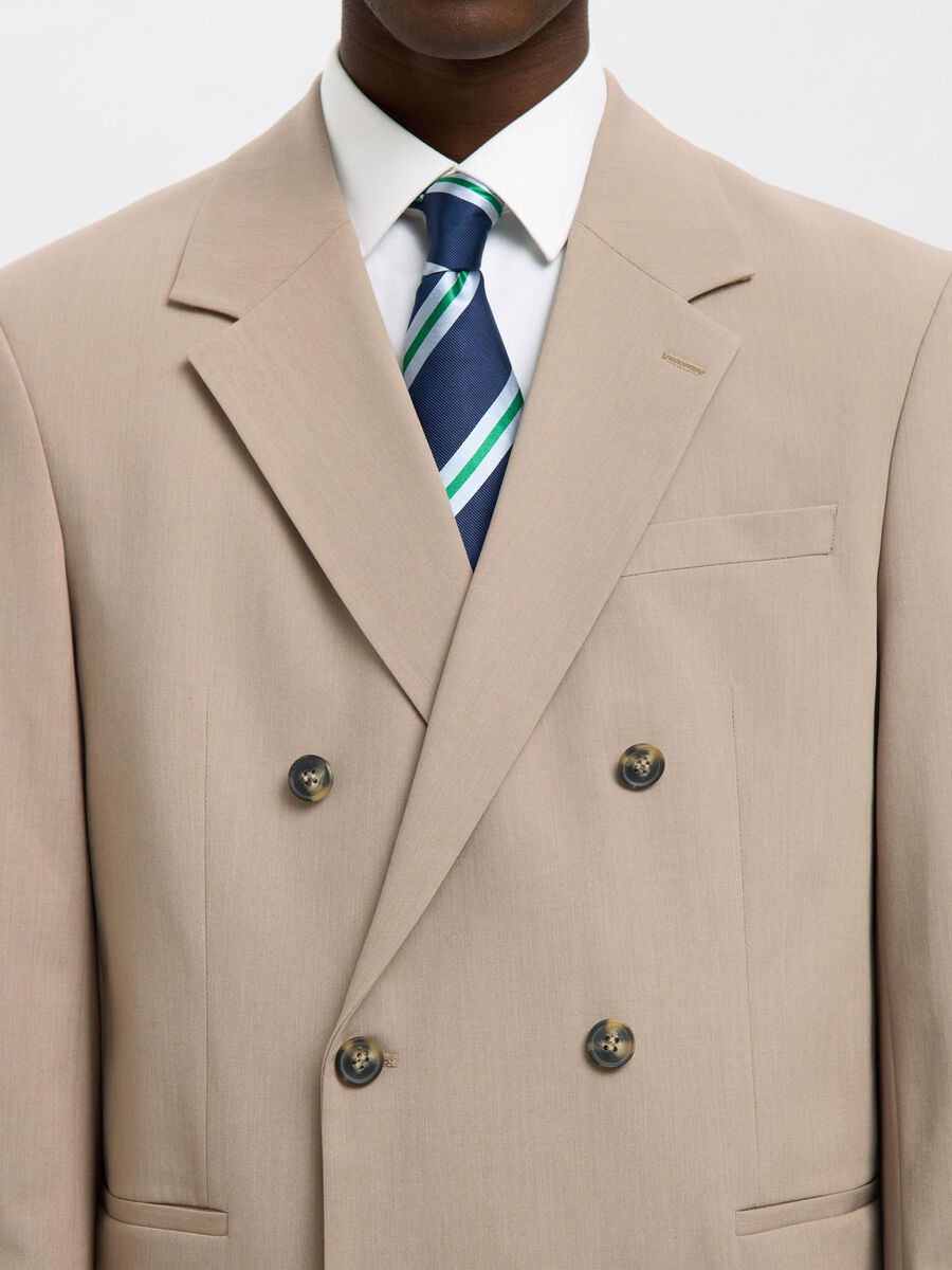 Selected RELAXED FIT ZWEIREIHIGER BLAZER, Plaza Taupe, highres - 16096560_PlazaTaupe_004.jpg