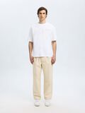 Selected LOOSE FIT PRINTED T-SHIRT, Bright White, highres - 16097657_BrightWhite_005.jpg
