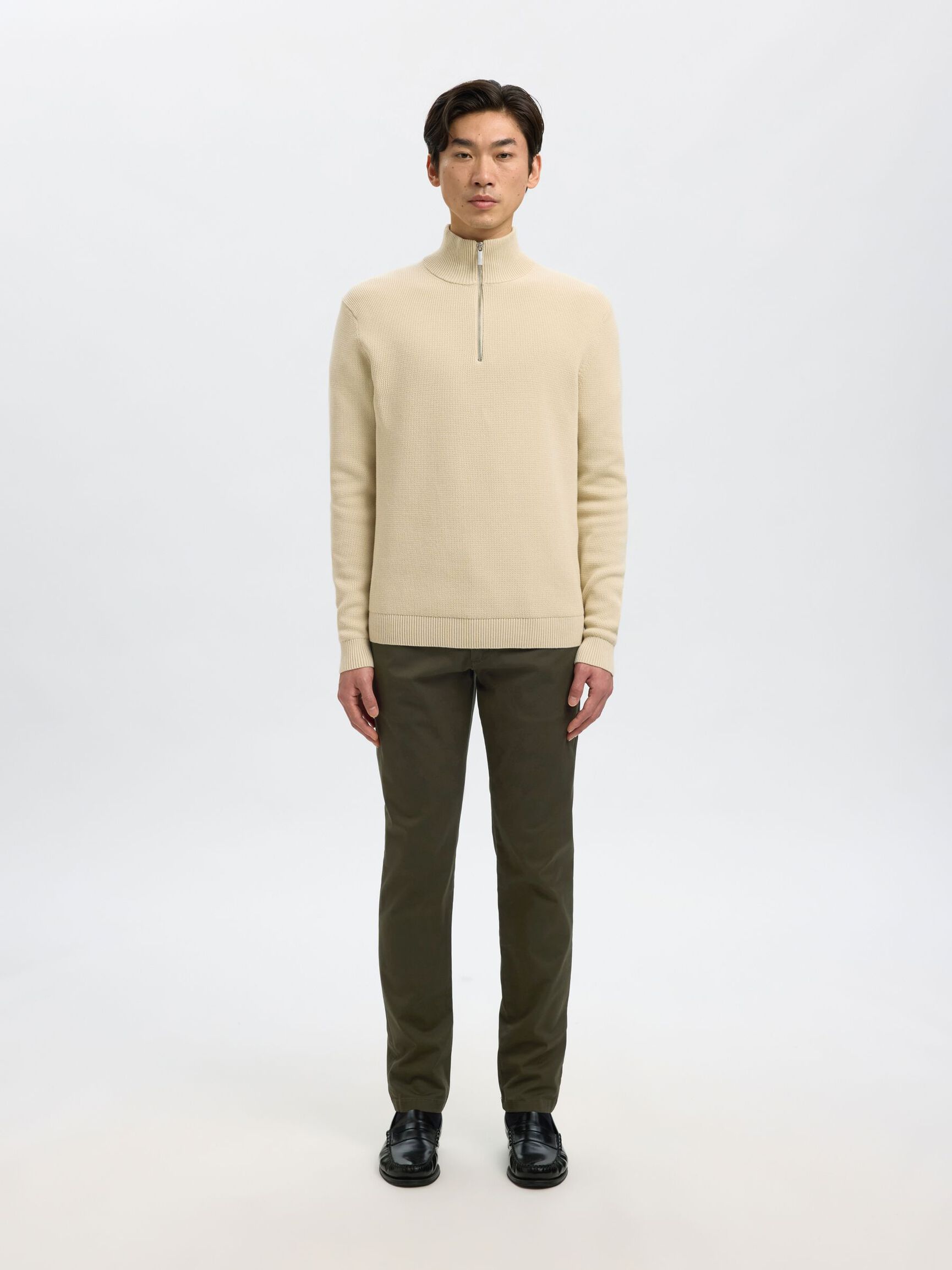 175 SLIM FIT FLEX CHINOS, Forest Night, highres