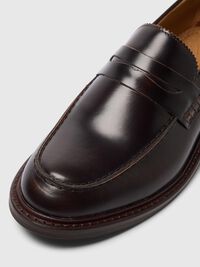 LEATHER LOAFERS, Demitasse, highres