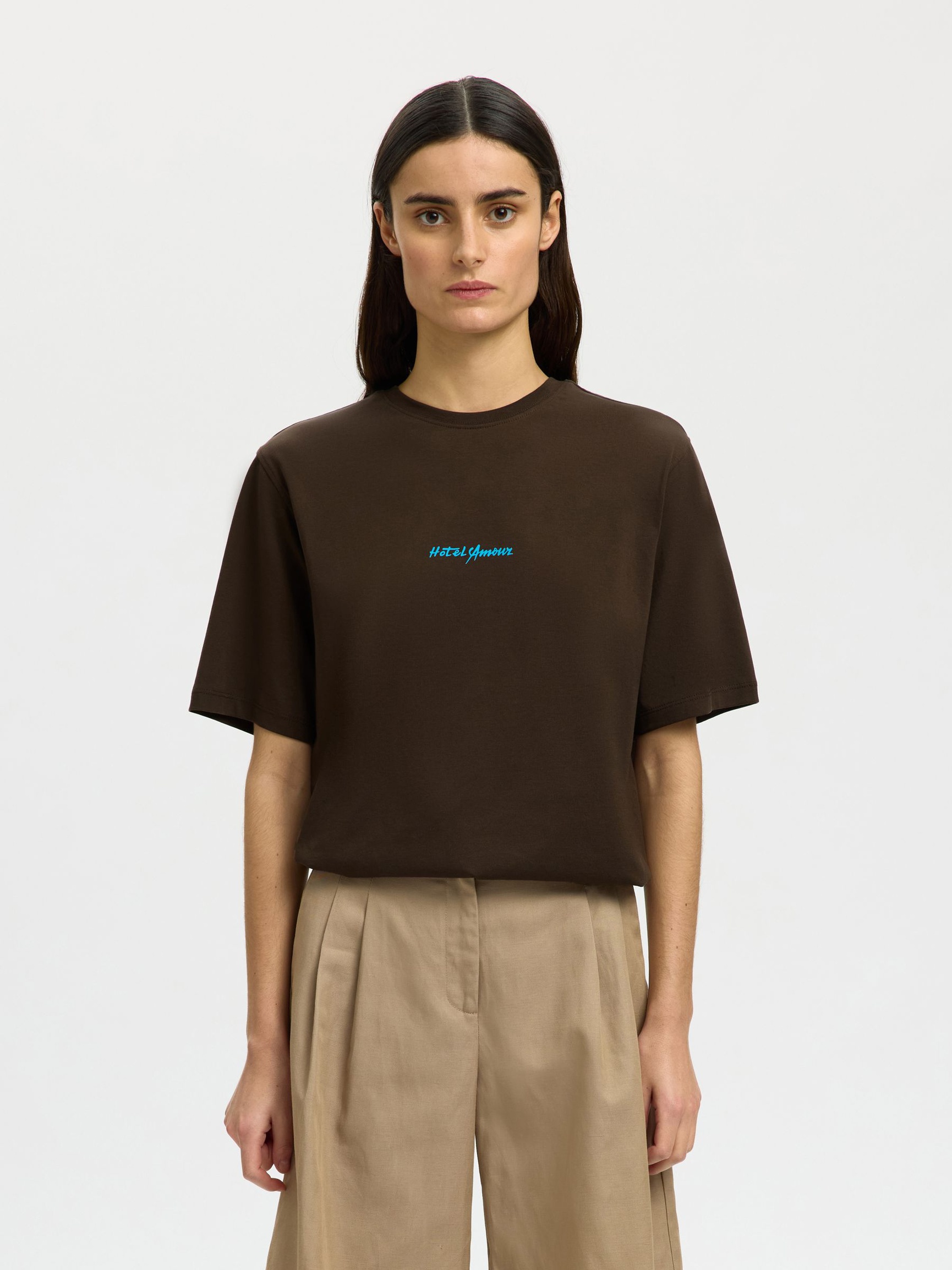 REGULAR FIT PRINTET T-SHIRT, Delicioso, highres