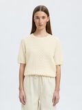 Selected VISCOSE BLEND KNITTED TOP, Birch, highres - 16097150_Birch_003.jpg
