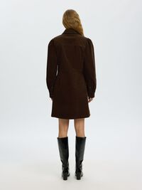 COTTON CORDUROY MINI DRESS, Delicioso, highres