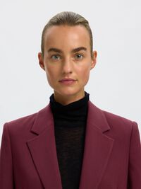 COUPE DÉCONTRACTÉE BLAZER, Tawny Port, highres