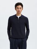 Selected EN MAILLE POLO À MANCHES LONGUES, Navy Blazer, highres - 16094271_NavyBlazer_1113639_003.jpg