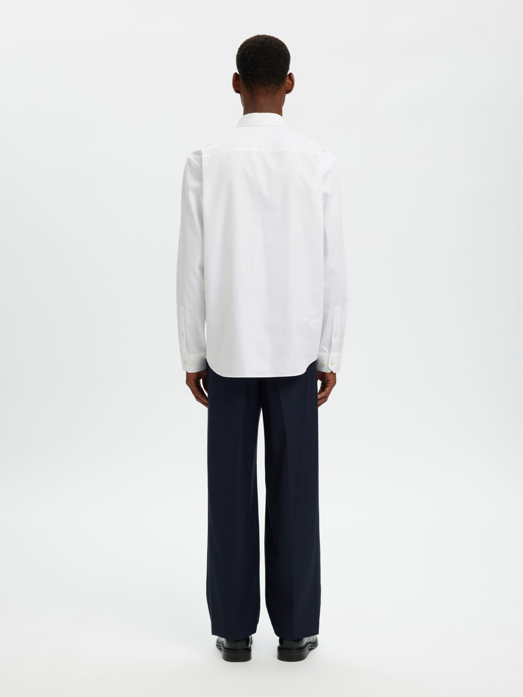 STRETCH REGULAR FIT HEMD, Bright White, highres