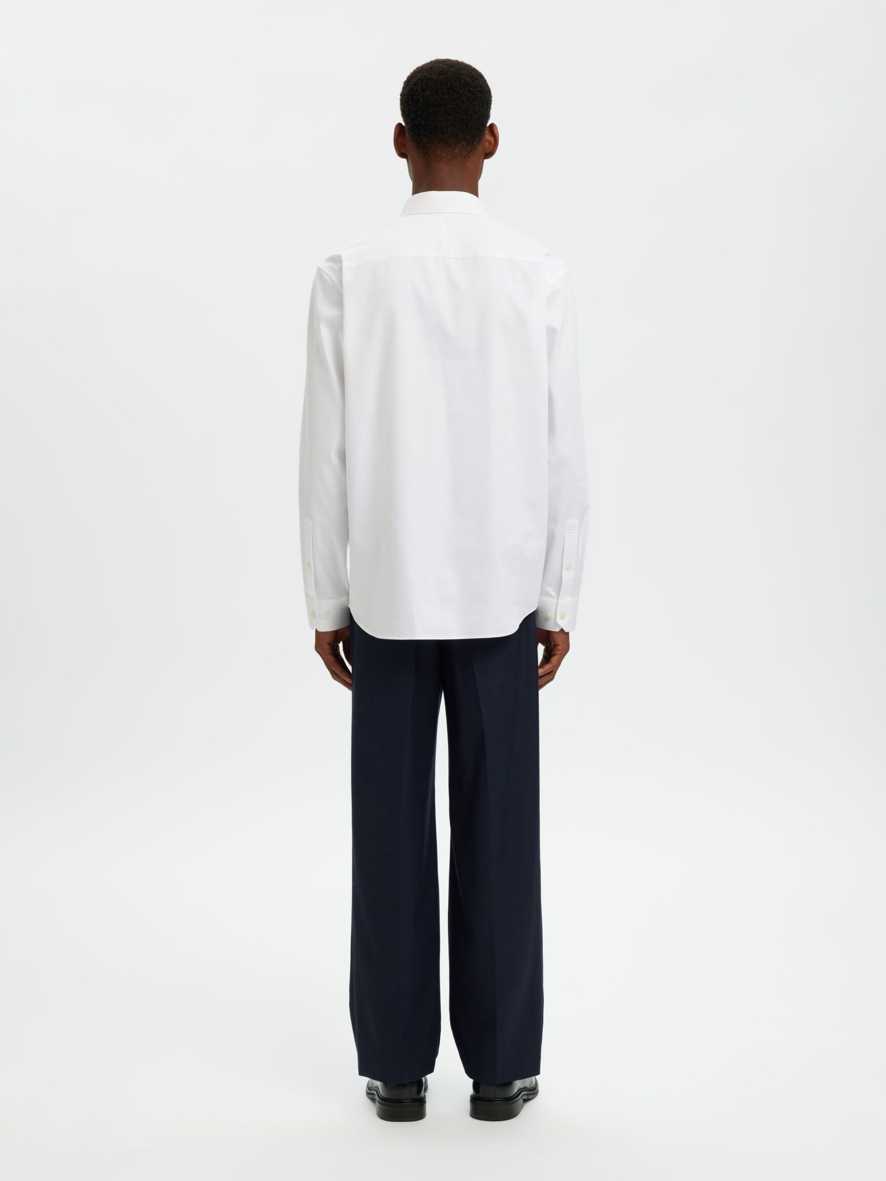 STRETCH REGULAR FIT HEMD, Bright White, highres