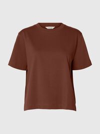 BOXY T-SHIRT, Cherry Mahogany, highres