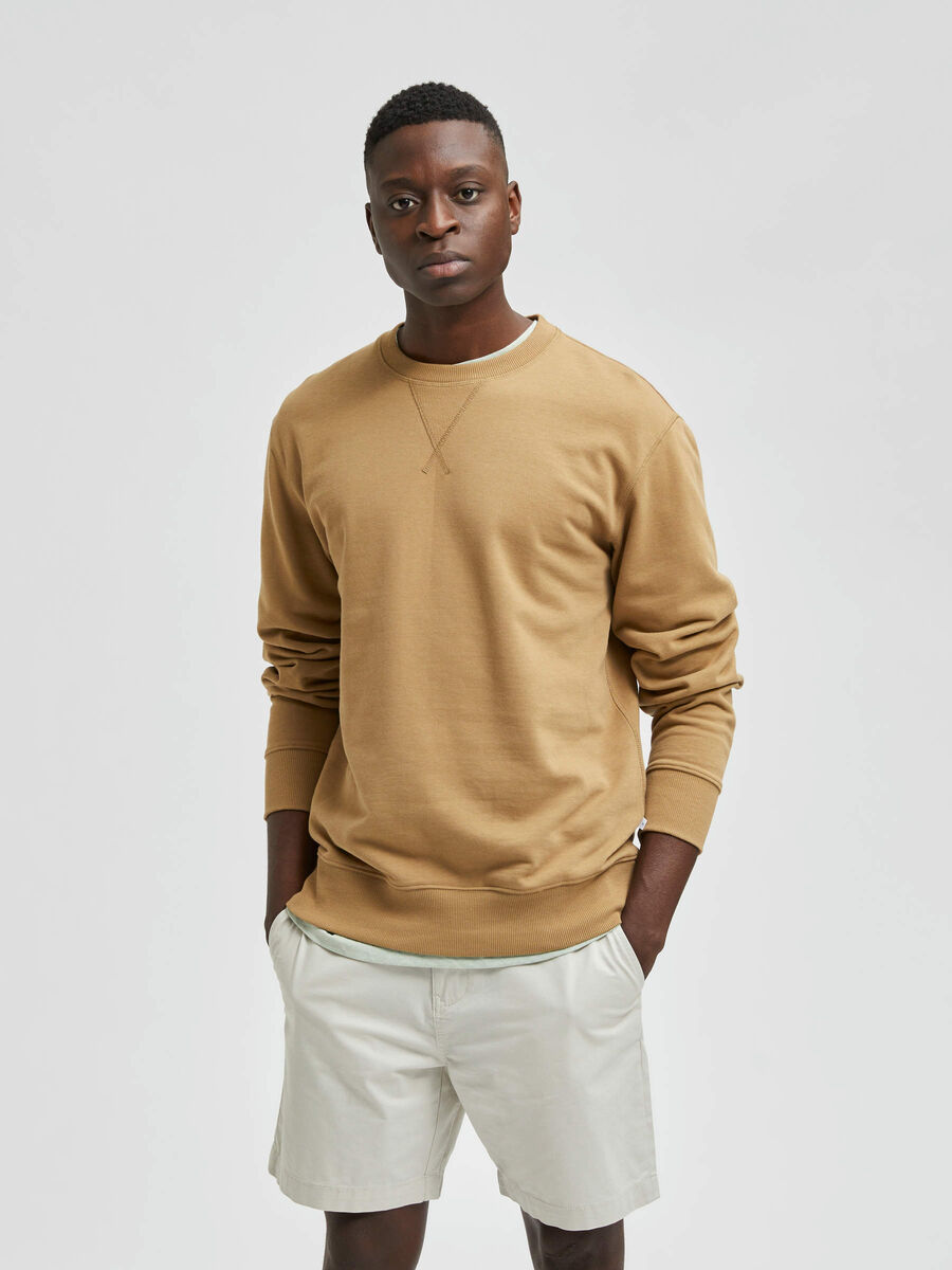 Selected KLASSISCHES SWEATSHIRT, Kelp, highres - 16077366_Kelp_003.jpg