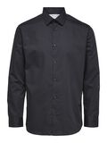 Selected LANGE MOUWEN SLIM FIT OVERHEMD, Black, highres - 16080200_Black_001.jpg