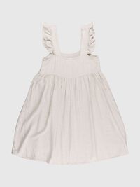 SLEEVELESS MINI DRESS, Sandshell, highres