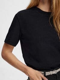 BOXY T-SHIRT, Black, highres