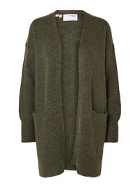 LONG KNITTED CARDIGAN, Kalamata, highres