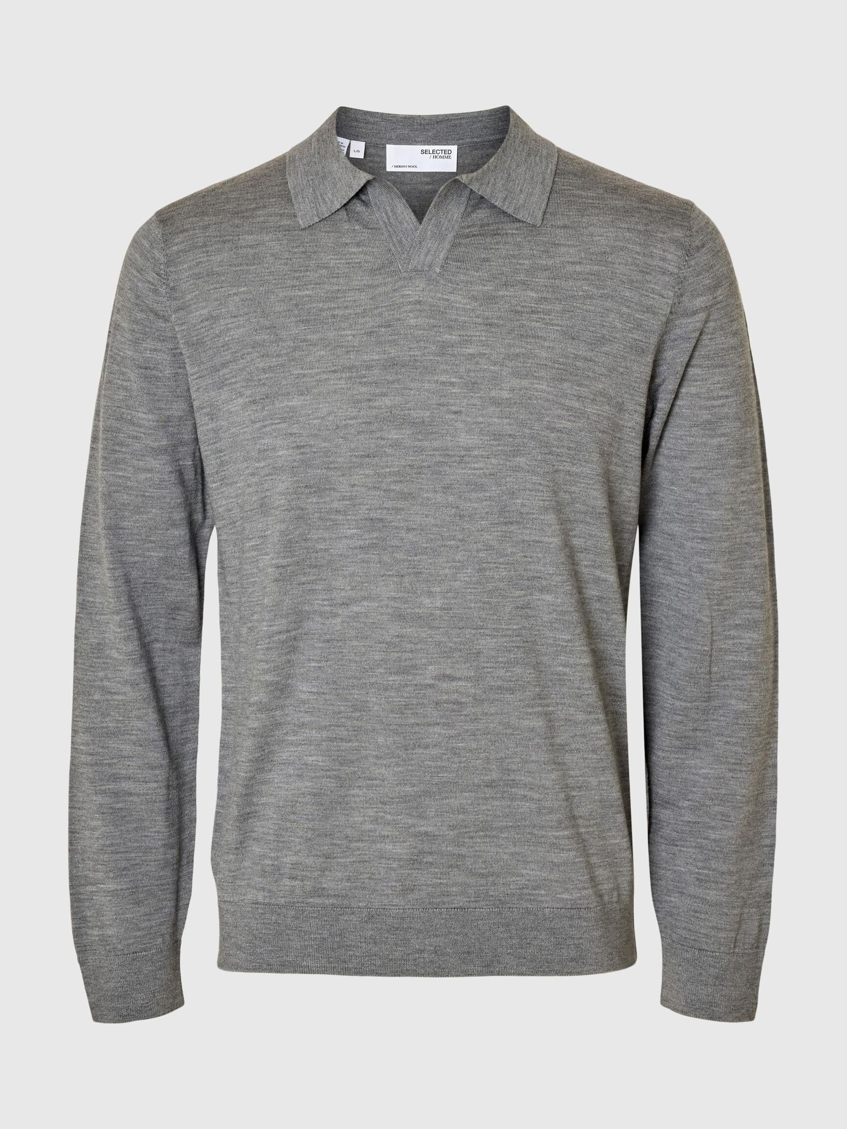 NEULOTTU PIKEEPAITA, Medium Grey Melange, highres