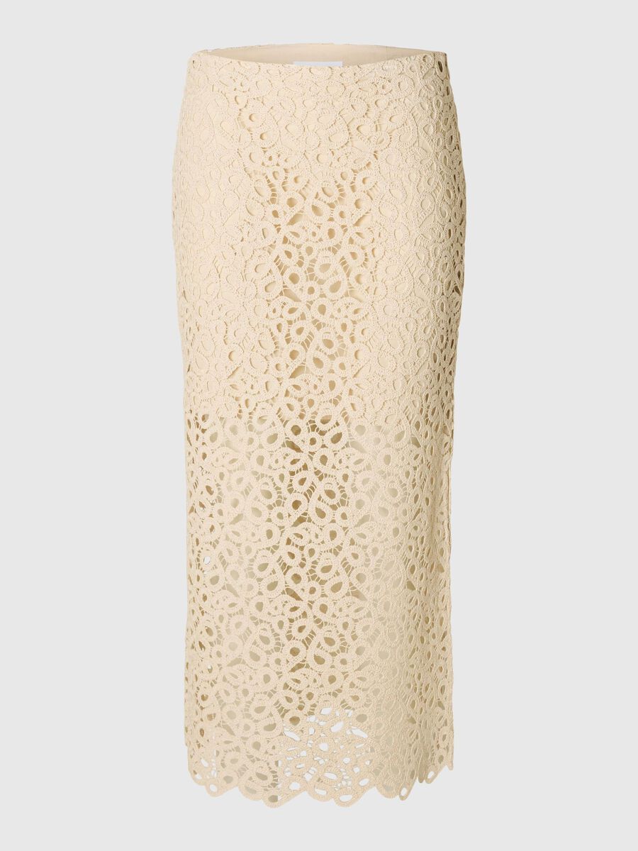 Selected CROCHET MIDI SKIRT, Sandshell, highres - 16097874_Sandshell_001.jpg