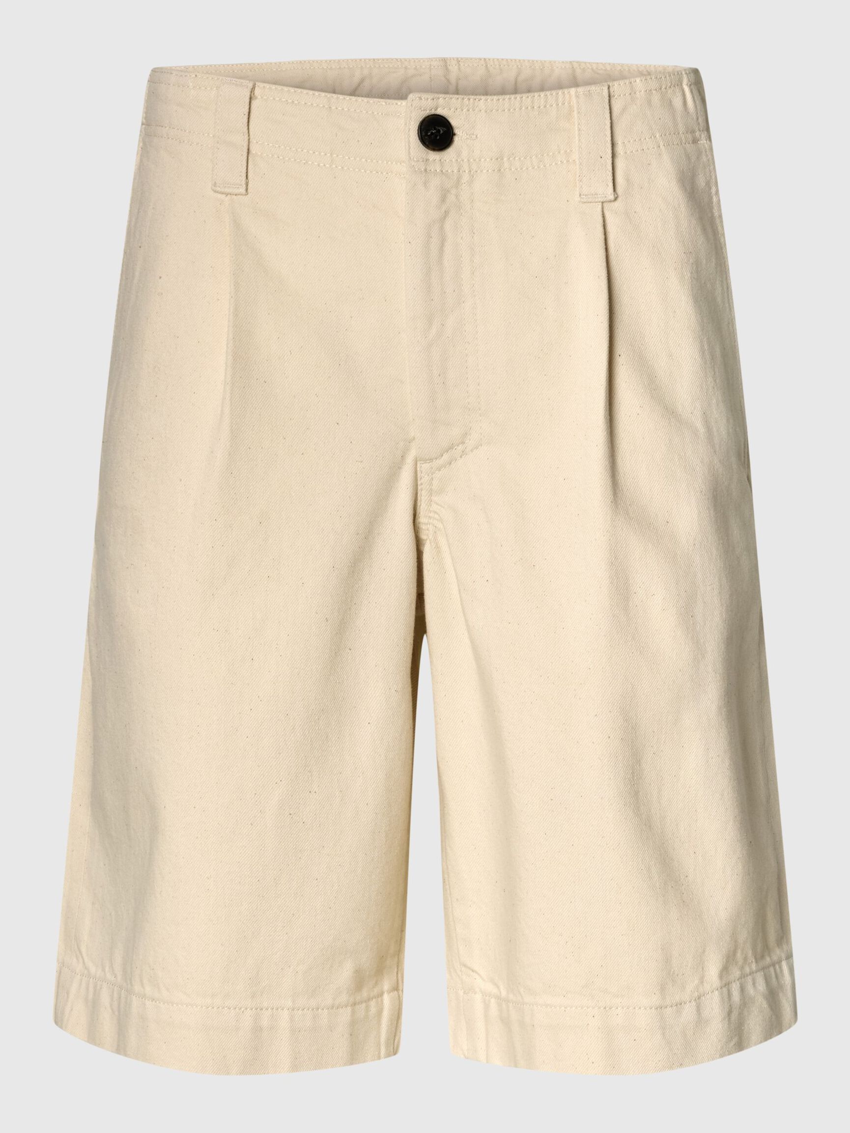 SELVEDGE OLASHORTS, White Denim, highres