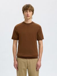 100% MERINOULL T-SHIRT, Soft Silt, highres