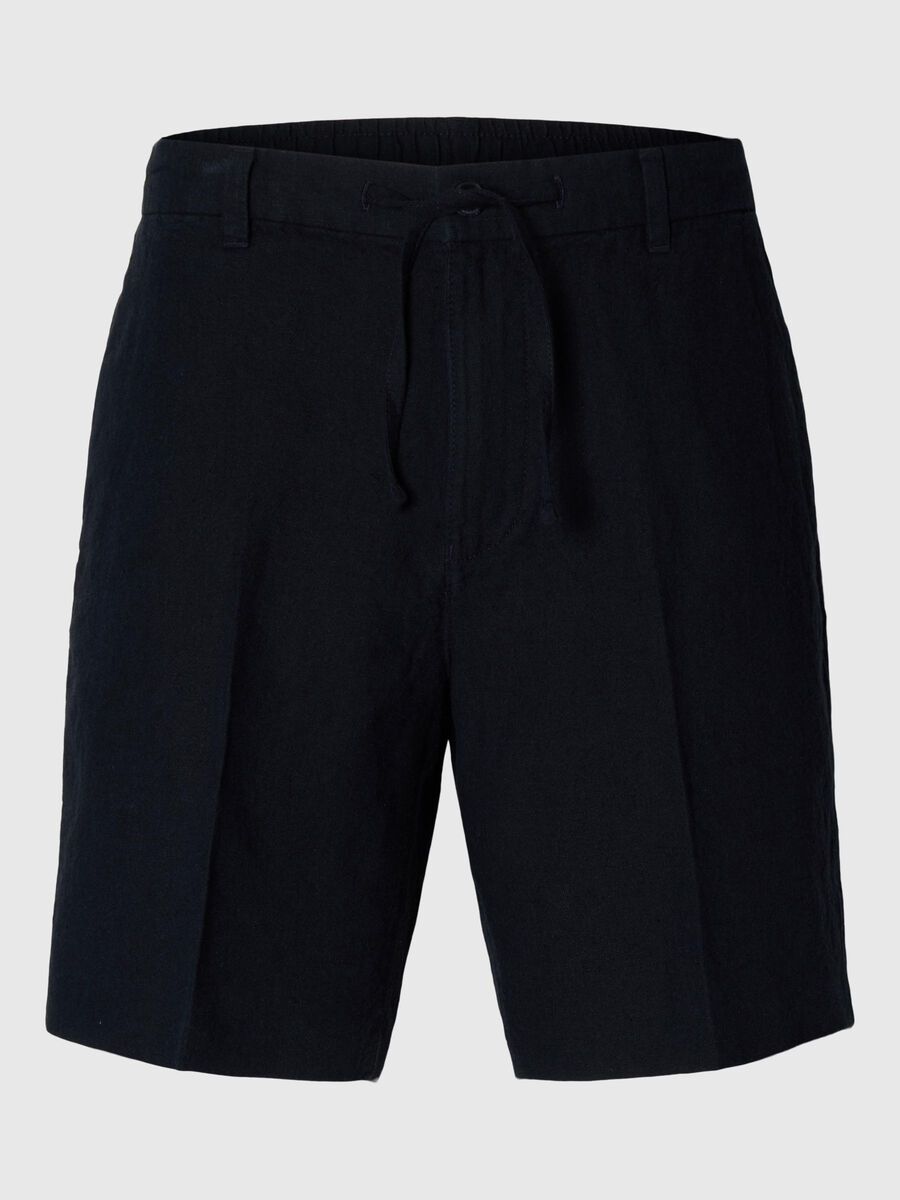 Selected REGULAR FIT SHORT VAN LINNENBLEND, Sky Captain, highres - 16097604_SkyCaptain_1183223_001.jpg