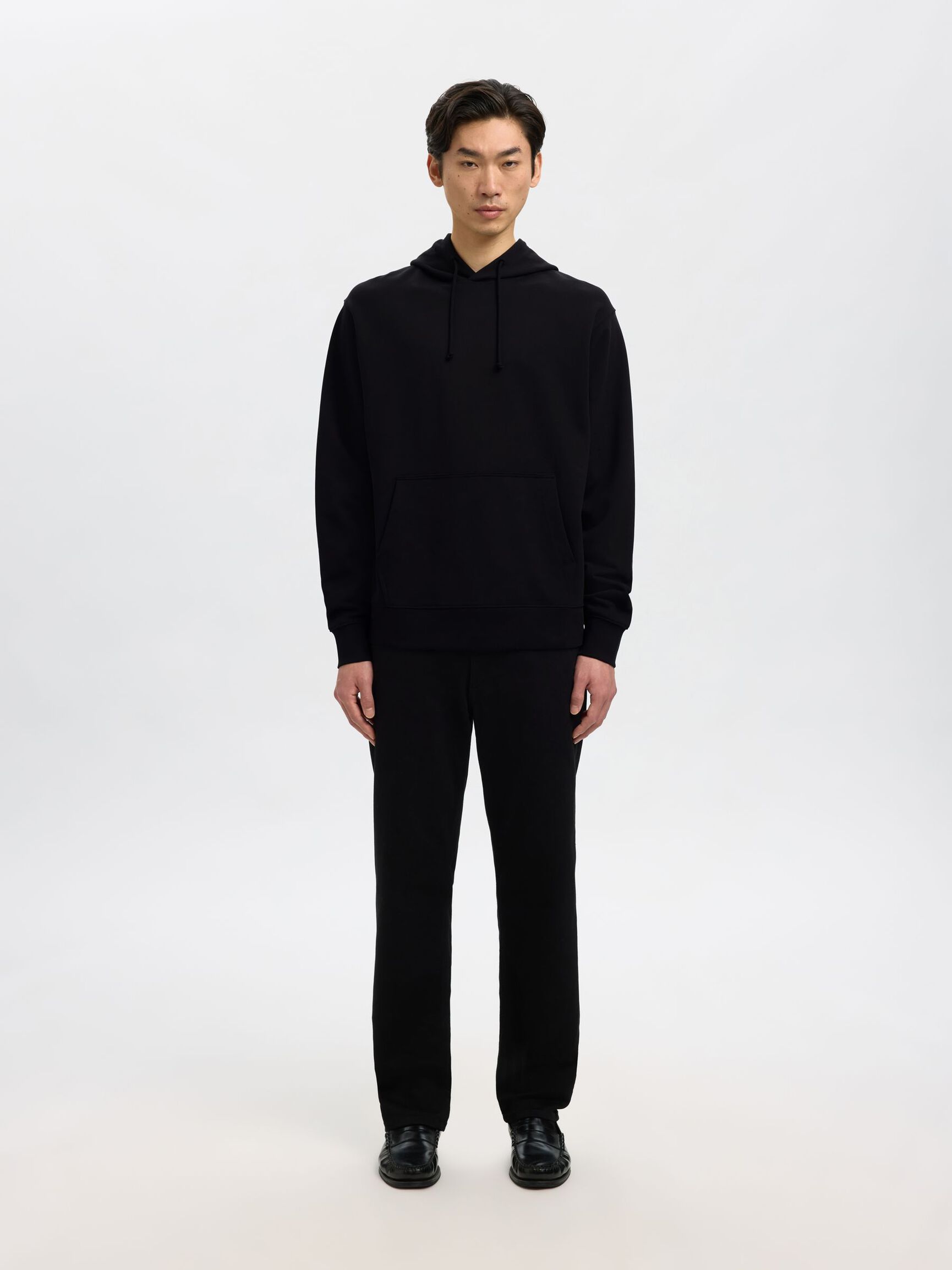 100 % COTON SWEAT À CAPUCHE, Black, highres