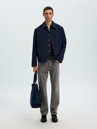 SUORALAHKEISET FARKUT, Medium Grey Denim, highres