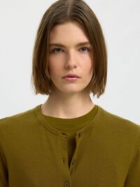 CARDIGAN, Fir Green, highres