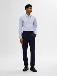 SLIM FIT SKJORTE, True Navy, highres