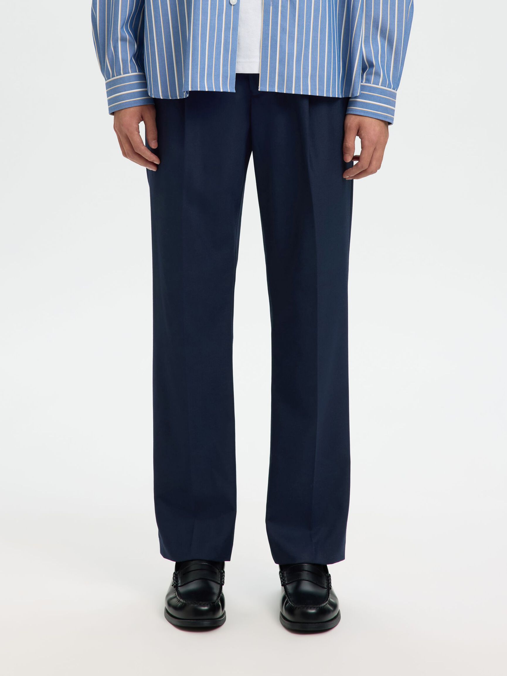 WOLLMIX 196 STRAIGHT LEG HOSE, Sky Captain, highres