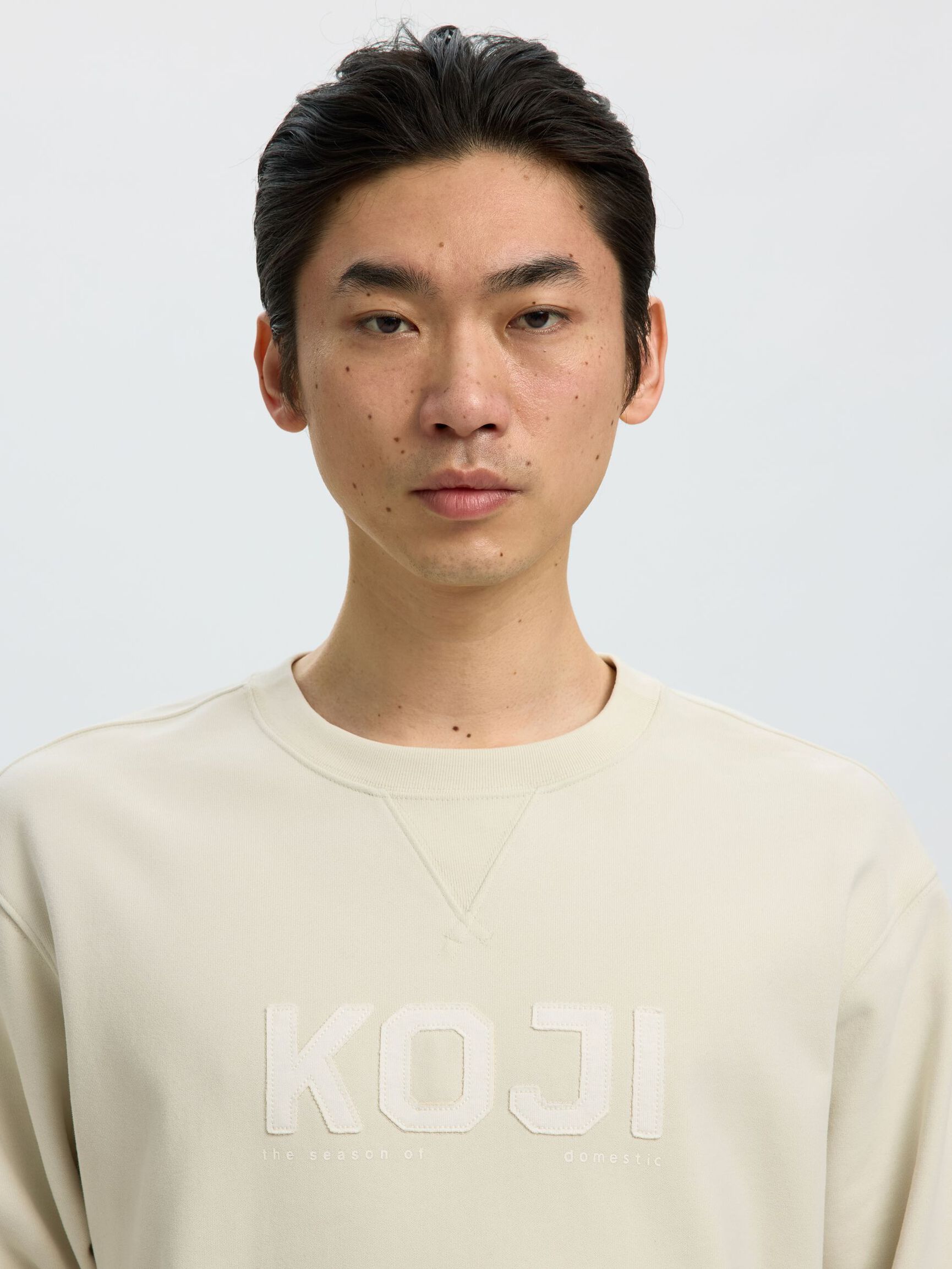 RELAXED FIT SWEATSHIRT, Silver Birch, highres