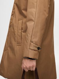 KLASSISCHER WATTIERTE JACKE, Otter, highres