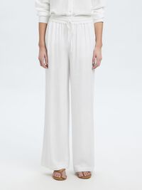 VISKOSEBLANDING BUKSER, Snow White, highres