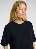 Selected SHORT-SLEEVED WOOL BLEND TOP, Dark Sapphire, highres - 16093048_DarkSapphire_1090347_006.jpg