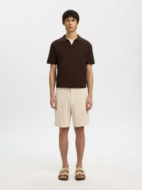 SEERSUCKER SHORTS, Kelp, highres