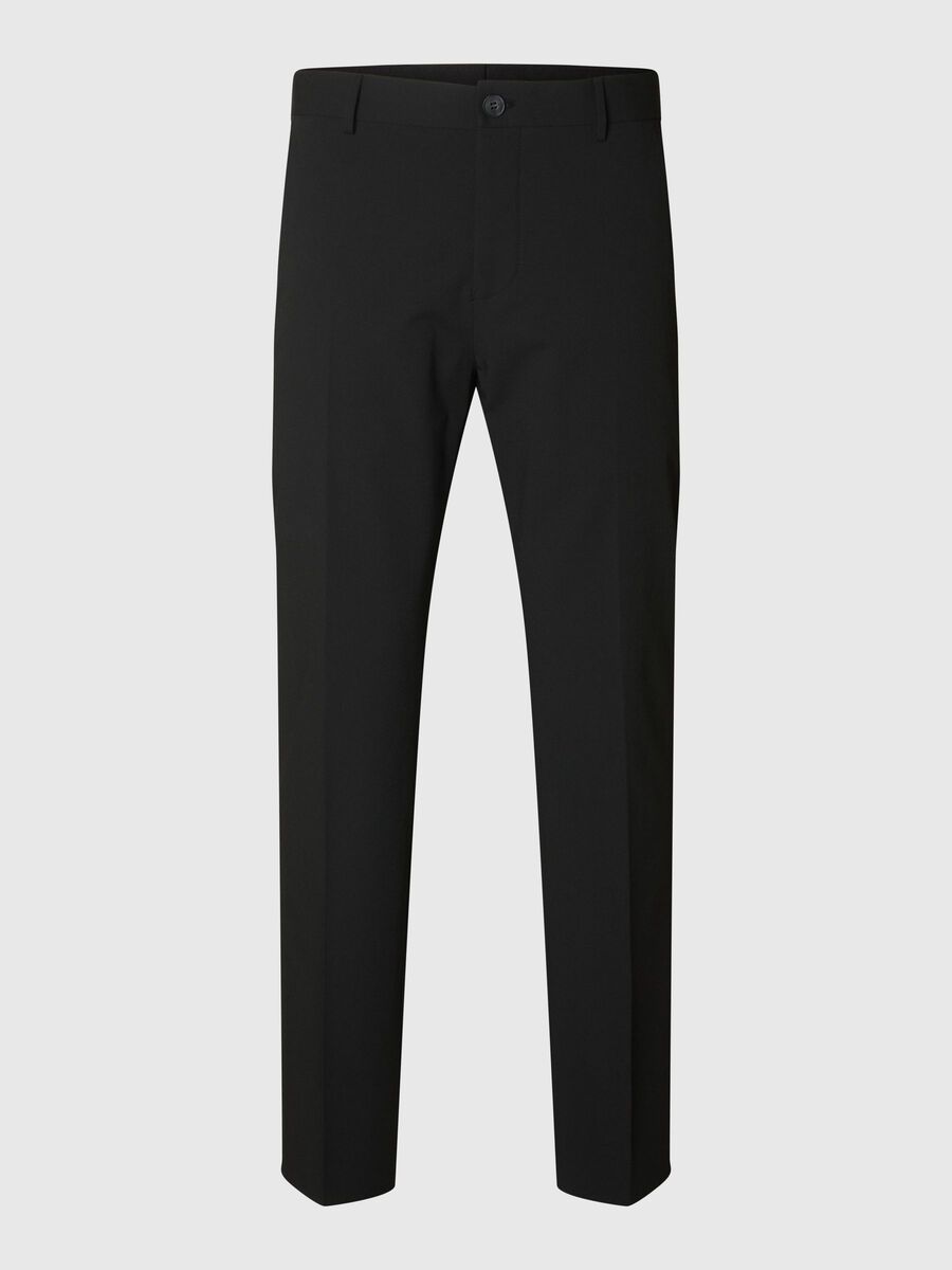 Selected 175 SLIM FIT PANTALON, Black, highres - 16087825_Black_001.jpg