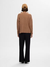 ÖVERDIMENSIONERAD TRÖJA, Tobacco Brown, highres