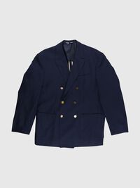 COMFORT FIT DOUBLE-BREASTED BLAZER, Sky Captain, highres