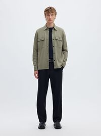CLASSIC OVERSHIRT, Vetiver, highres