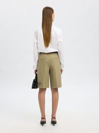 TAILORED BERMUDA SHORTS, Slate Green, highres