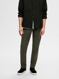175 SLIM FIT FLEX CHINO, Forest Night, highres