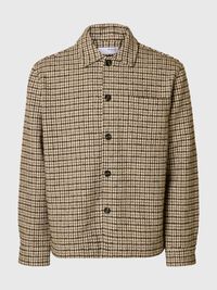 WOLLMIX OVERSHIRT, Egret, highres