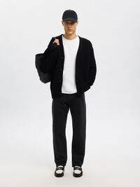 AVSLAPPNAD PASSFORM BOMULL KOFTA, Black, highres