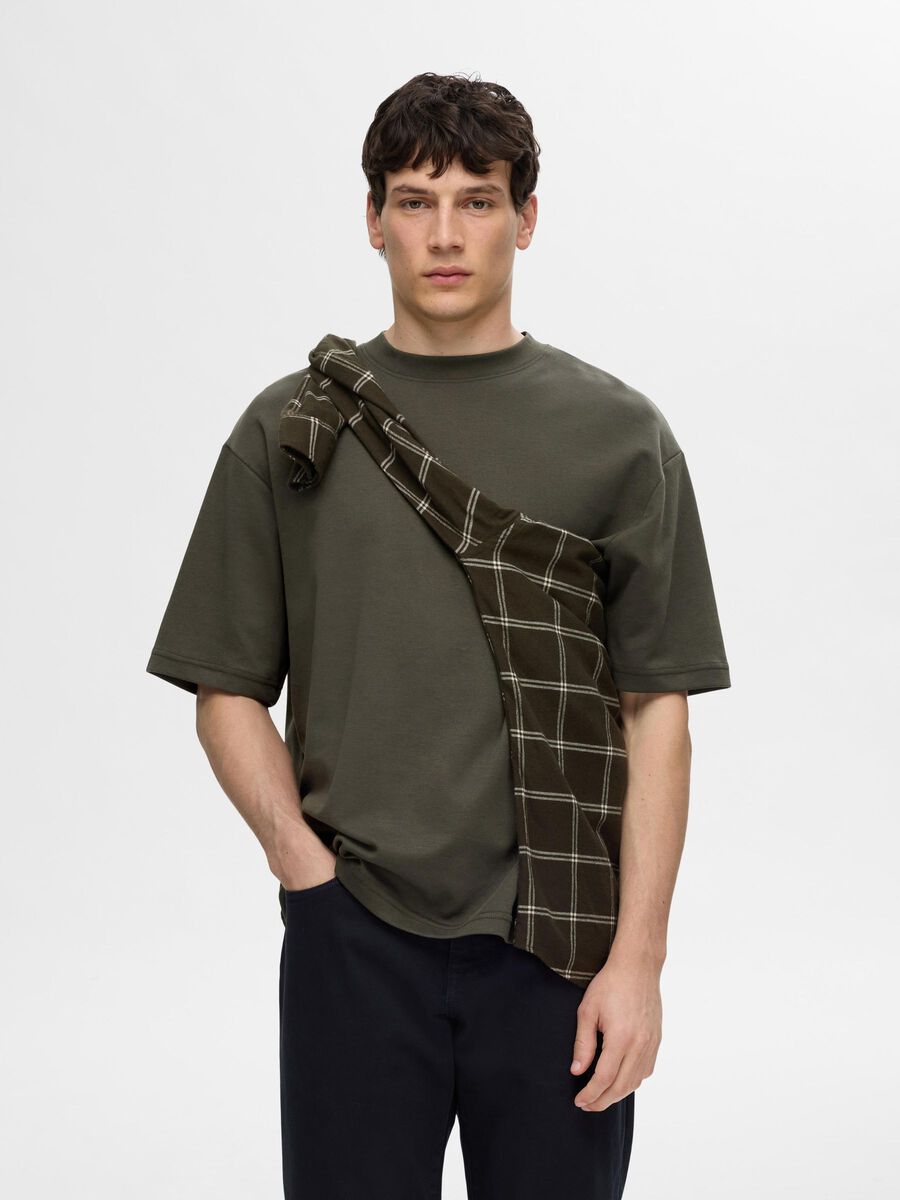 Selected LOOSE FIT T-SHIRT, Forest Night, highres - 16094143_ForestNight_003.jpg