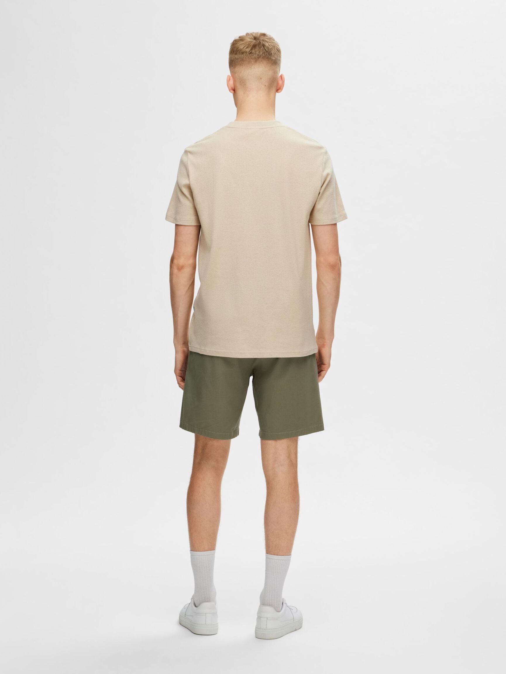 REGULAR FIT T-SHIRT, Fog, highres