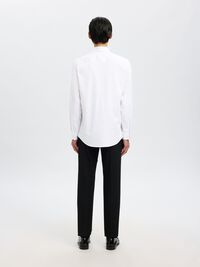 SLIM FIT HEMD, Bright White, highres