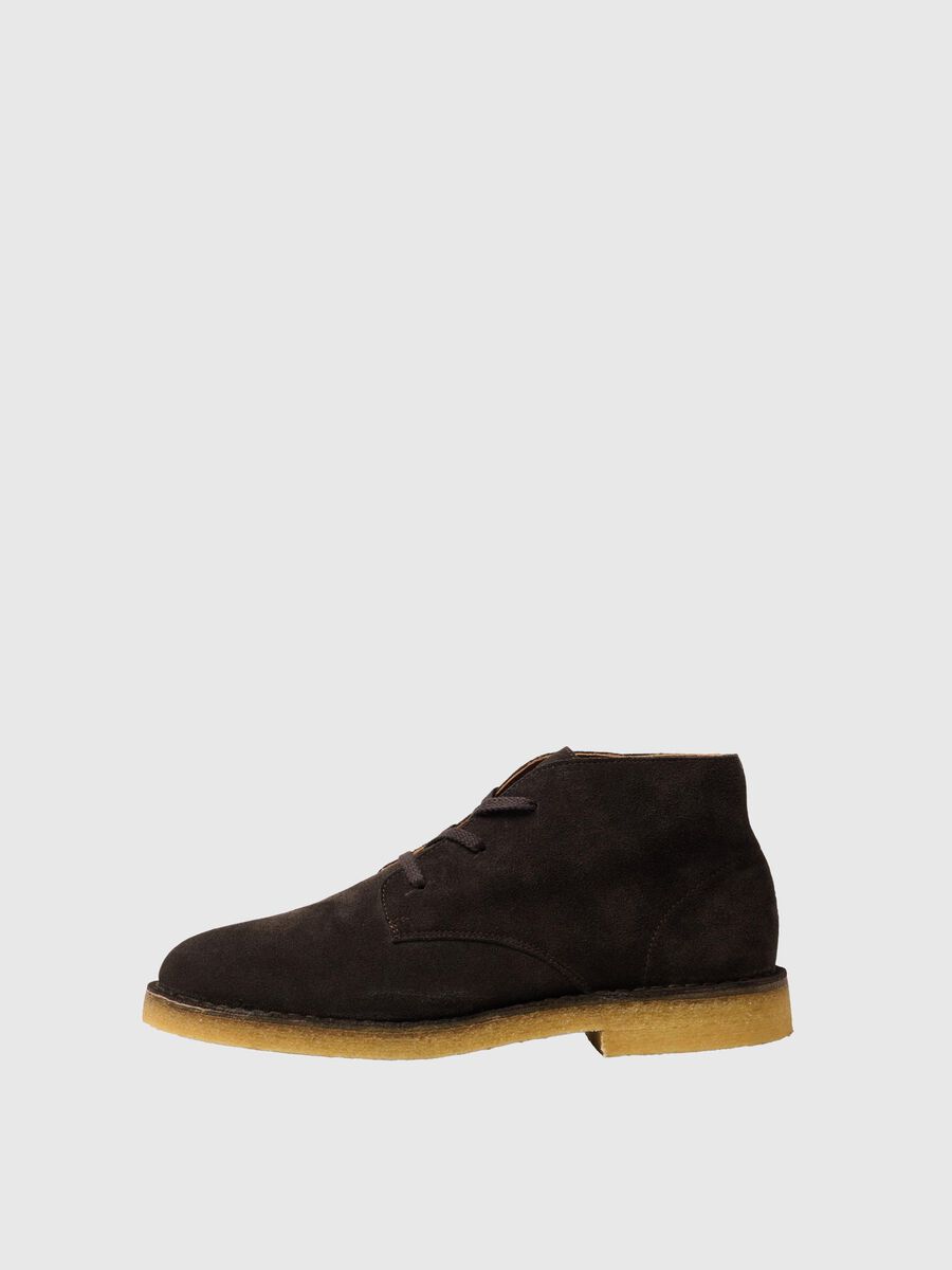 Selected SUEDE CHUKKA BOOTS, Demitasse, highres - 16095267_Demitasse_001.jpg