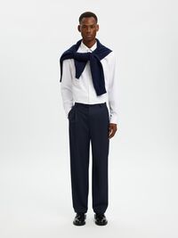 STRETCH REGULAR FIT HEMD, Bright White, highres