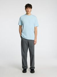 SHORT-SLEEVED RELAXED FIT T-SHIRT, Winter Sky, highres