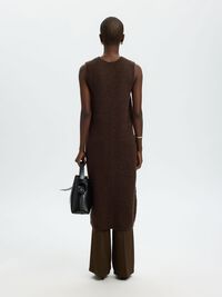 WOOL BLEND MAXI DRESS, Delicioso, highres